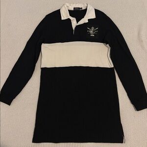 Ralph Lauren Black and White Dress